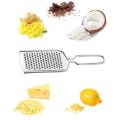 Stainless Steel Cheese Grater - Silver, Pack of 1. 