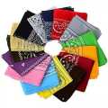 Pack Of 12 Fashion Bandana / Headwear Scarf / Available In Different Prints And Colour. 