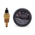 1 Pcs 1/2 Npt 21mm Thread Engine Oil Temperature Sensor & 1 Pcs Electromagnetic Water Temperature Gauge. 