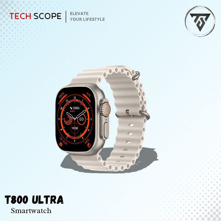 Unisex T800 Ultra Smart Watch With Wireless Charging And IP67 ...