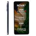 AI+ Nova 5G Android 15 Phone | 8GB RAM, 128GB ROM | 120Hz FHD+ Screen | 50MP Rear Camera | 5G Dual SIM Smartphone. 
