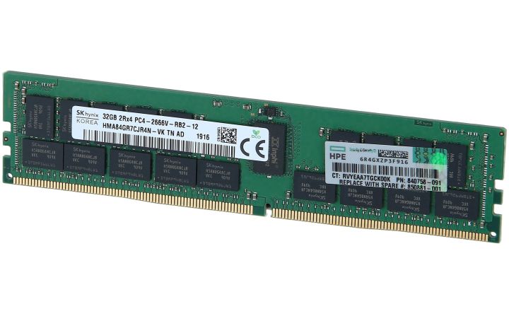HPE%2032GB%20DDR4%202666mhz%20ECC%20RDIMM%20For%20G9%20G10%20or%20G11%20-%20Image%204
