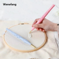 Wenefang Monks Cloth for DIY Embroidery Needlework Fabric Sewing Punch Needle Portable Kit Accessory Handmade Crafts Gift Ramadan Decoration 2023. 
