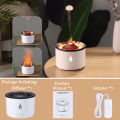 360ML Humidifier for Volcano Diffusers, Unique Flame Effect. 