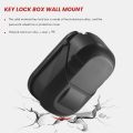 Key Lock Box Wall Mount 4 Digit Combination Weatherproof Key Storage Lock Box, Large Capacity Security Combo Lockbox. 