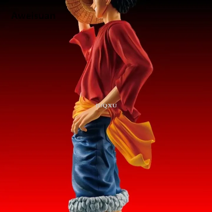 Aweisuan%20IUQXU%20Anime%20One%20Piece%20Luffy%20Straw%20Hat%20Big%20Standing%20Ver.%20Figure%20OP%20PVC%20Action%20Figures%20Luffy%20Zoro%20Snaji%20Model%20Toys%20Children%20Gifts%2025cm%20-%20Image%203