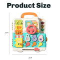 Baby Sensory Busy Board Toys Music Lights Switch Multifunction Travel Play Early Educational Activities Toy for Kids. 