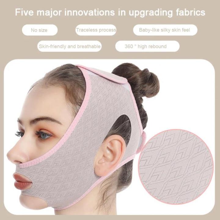 New%20Double%20Chin%20Reducer%20Chin%20Up%20Mask%20V%20Line%20Shaping%20Face%20Masks%20Face%20Sculpting%20Sleep%20Mask%20Facial%20Slimming%20Strap%20Face%20Lifting%20Belt%20-%20Image%204
