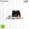 Consistent GT730 4GB DDR3 128-bit, 4GB PCI-Express Graphics Card with DVI, VGA and HDMI Port. 