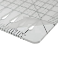 1 Piece 5 in 1 Quilt Cutting Ruler Charming Shape Cutting Quilting Ruler and Template. 