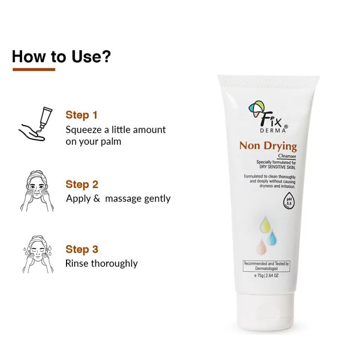 Fix%20Derma%20Non-Drying%20Cleanser%2075g%20%20Face%20Wash%20for%20Dry%20Sensitive%20Skin%20-%20Image%202