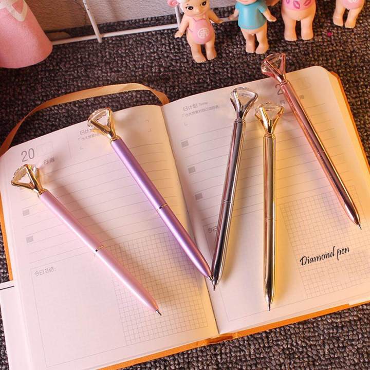 Pen%20With%20Big%20Diamond/Crystal%20-Metal%20Ballpoint%20Pen%20Office%20Supplies%20-Black%20Ink(Pack%20Of%2012)%20-%20Image%208