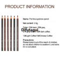 Difutagui Profesional 1pcs Waterproof Natural Long Lasting Tattoo Eyebrow Pencil New style Eyebrow Pens Not Smudged Glitter Eyes Make Up Black Red Brown Coffee. 