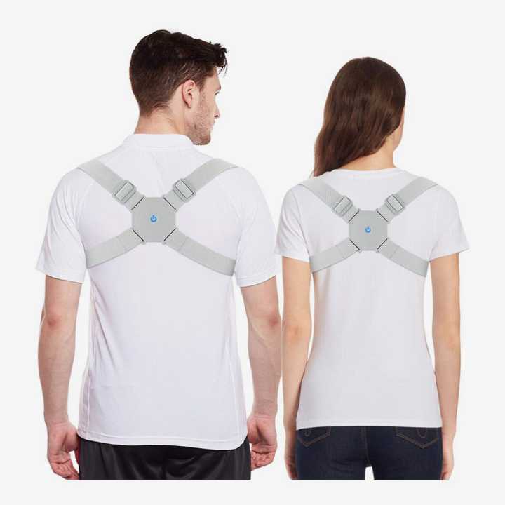 Smart Posture Corrector Back Brace With Intelligent Vibration Sensor For Unisex