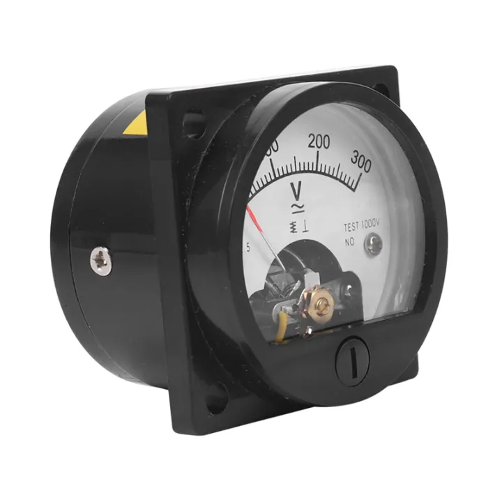 ARELENE%205X%20AC%200-300V%20Round%20Analog%20Dial%20Panel%20Meter%20Voltmeter%20Gauge%20Black%20-%20Image%204