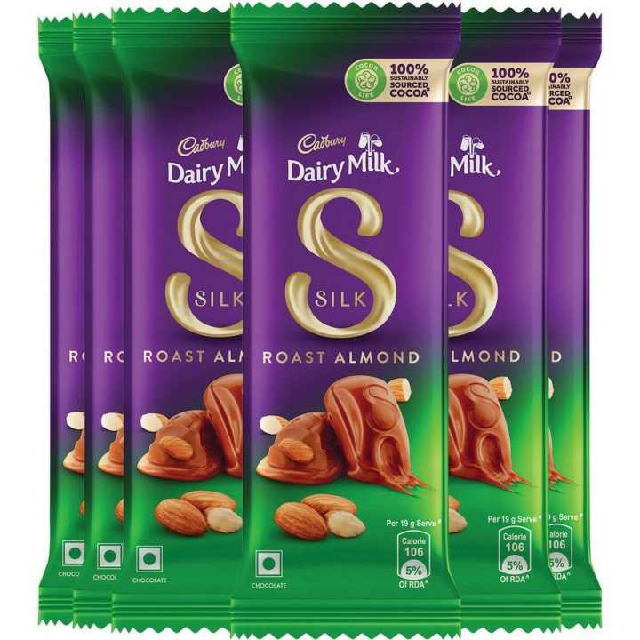 Cadbury%20Dairy%20Milk%20Silk%20Roast%20Almond,%2058gm%20(Combo%20Pack%20of%203,6,8,10)%20-%20Image%204