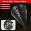 1Pc Plastic DIY Fishing Cage Cover Basket Outdoor Eel Cage Trap Fishing Net Tapered Monopterus Albus Loach Lid Fishing Tool. 