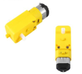 Gear Motor DC Motor Single Shaft BO Motor, Voltage: 3v - 9v. 