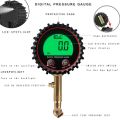 NAMUNY Upgrade Digital Tire Pressure Gauge Air Chuck and Compressor Accessories LCD Display Heavy Duty LED Spotlight 255PSI. 
