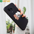 UCUC for Realme 11 5G Back Cover Three Little Bears Soft Thin Liquid Silicone Phone Case. 