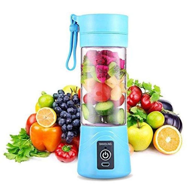 380Ml Mini Portable Electric Fruit Juicer Usb Rechargeable Smoothie Maker Blender Machine Sports Bottle Juicing Cup