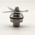 Blender Blade Stainless Steel 4-Leaf Wet Blade Assembly Spare Parts Fit for Ice. 