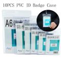 PVC Card Protection Blocking Sleeve Nurse Doctor Exhibition Name Card ID Card Holder Card Case Badge ID Badge Case. 