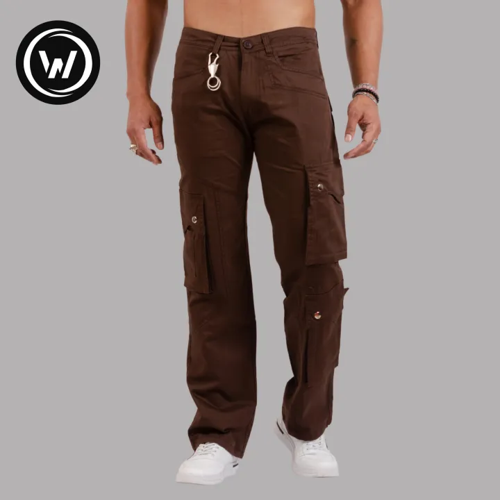 Wraon%20Brown%20Stretchable%20Premium%20Cotton%20Chichi%20Cargo%20Box%20Pant%20For%20Men%20-%20Fashion%20%7C%20Cargo%20Pants%20For%20Men%20%7C%20Men's%20Wear%20%7C%20-%20Image%203