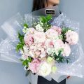 RHS Online 50cm x 360cm Snow Point Gauze Mesh Bouquet Wrapping Paper Craft Journaling Decor Packaging Paper DIY Wedding Party Florists Wrap Flowers. 