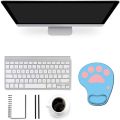 Cute Cat Paw Wrist Rest Mouse Pad Ergonomic Silicone Gaming Mousepad Comfortable Kawaii Office Accessories. 