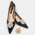1Pcs Detachable Shiny High Heels Clips Bride Shoes Decoration For Women Girls Fashion Rhinestones Shoes Buckle Accessories Gifts. 