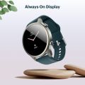 NoiseFit Halo 1.43" AMOLED Display, Bluetooth Calling Round Dial Smart Watch, Premium Metallic Build, Always on Display, Smart Gesture Control, 100 Sports Modes. 