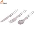 Fire Maple Stainless Steel Folding Cutlery Set. 