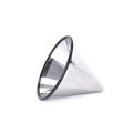 1PC Stainless Steel Pour Over Cone Dripper Reusable Coffee Filter Cup Stand  Podazz. 