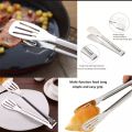 Stainless Steel Kitchen Tong (Chimta) Use For Multipurpose Like Momo, Bbq, Salad, Ice And much More. 