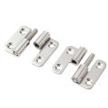 Stainless Steel Thicken Detachable Hinge Removable High Quality Concealed Cabinet Round Hinge For Aluminum Doors Bathroom Door　GENGLI. 