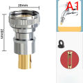 Washing Machine Faucet Water Stop Valve Anti-dislodgement 1/2" Adapter Interface Water Nozzle Water Tube-Connector BRYT. 