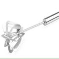 Stainless Steel Hand Mixer Egg Beater Whisk, Hand Push Milk Frother Whisk, Hand Mixer, Egg Frother, Hand Blender. 
