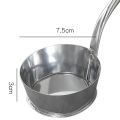 NAMUNY Long Handle Stainless Steel Tea Coffee Spoon with Stainless Steel Kitchen Cake Making Mold. 