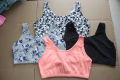 Livingtex 4 Pcs Assorted Color Sports Bra. 