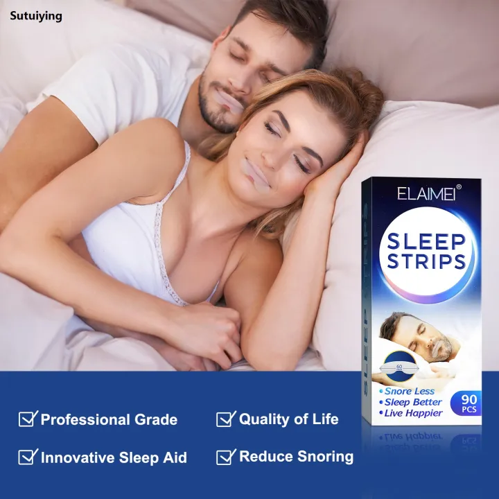 Sutuiying%20ELAIMEI%20Anti%20Snoring%20Sleep%20Strips%20Disposable%20Mouth%20Strips%20Tape%20Portable%20Reduce%20Mouth%20Dryness%20Sore%20Throat%20Snoring%20Solution%2090pcs%20-%20Image%203