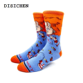 DISICHEN Original 1 Pair New Anime Marvel Men Socks Long Sock Knee-High Couples cosplay Sock Personality Hip Hop Harajuku Funny Sock for Women. 
