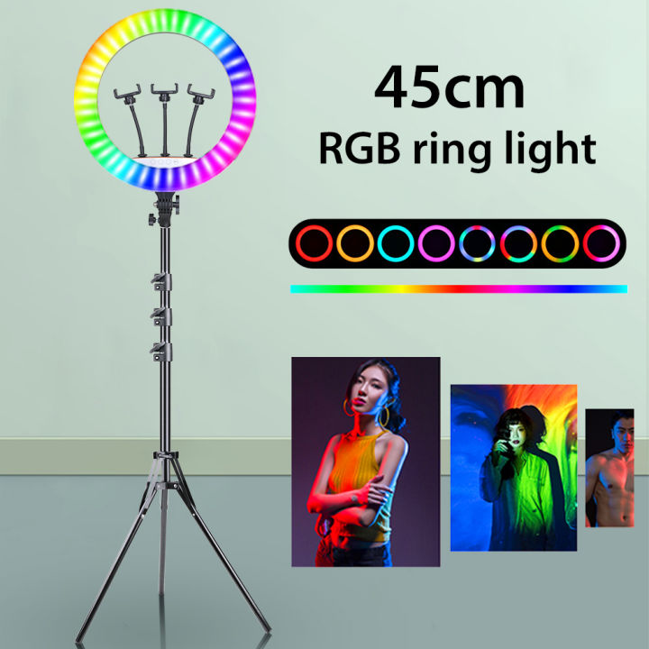 Ring%20Lighting%20Ring%20Light%20(45%20cm)%20with%207ft%20%20Stand%20Ring%20Lighting%20Ring%20Light%20(45%20cm)%20with%207ft%20Stand%20-%20Image%202