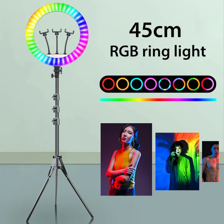 Ring%20Lighting%20Ring%20Light%20(45%20cm)%20with%207ft%20%20Stand%20Ring%20Lighting%20Ring%20Light%20(45%20cm)%20with%207ft%20Stand%20-%20Image%202