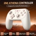 IINE Athena Wireless Controller for Nintendo Switch & Switch 2 /OLED/Lite with Hall Effect Trigger Support Macro&Turbo Compatible NS/PC/IOS/Android. 