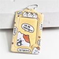 Cartoon Card Case Kawaii  Pendant Cartoon Protective Case Protective Case ID Card Cover ID Card Cover Lady. 