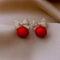 Enacolor New Bead Earrings for Women | Fashion Design Small Deop Earring For Women Girls. 
