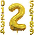 Ichhya Store Giant 40 Inch Gold Number Balloon. 