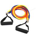 3 In 1 Resistance Band Exercise Toning Tube Resistance Tube. 