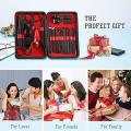 Manicure Set Professional Pedicure Kit Nail Clippers Set for Facial Fingernails and Toenails 18 PCS. 